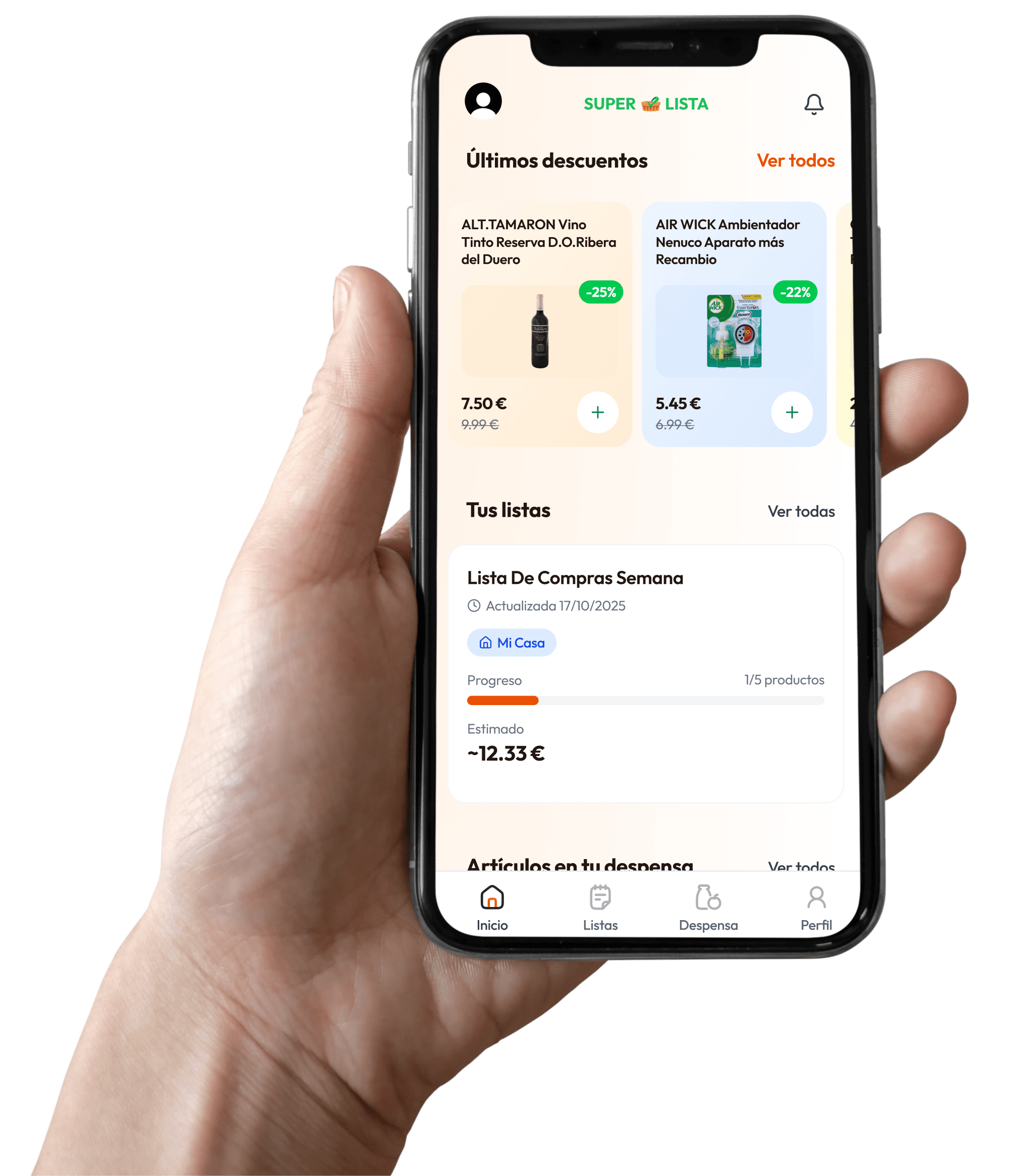 2Super App - Super Lista