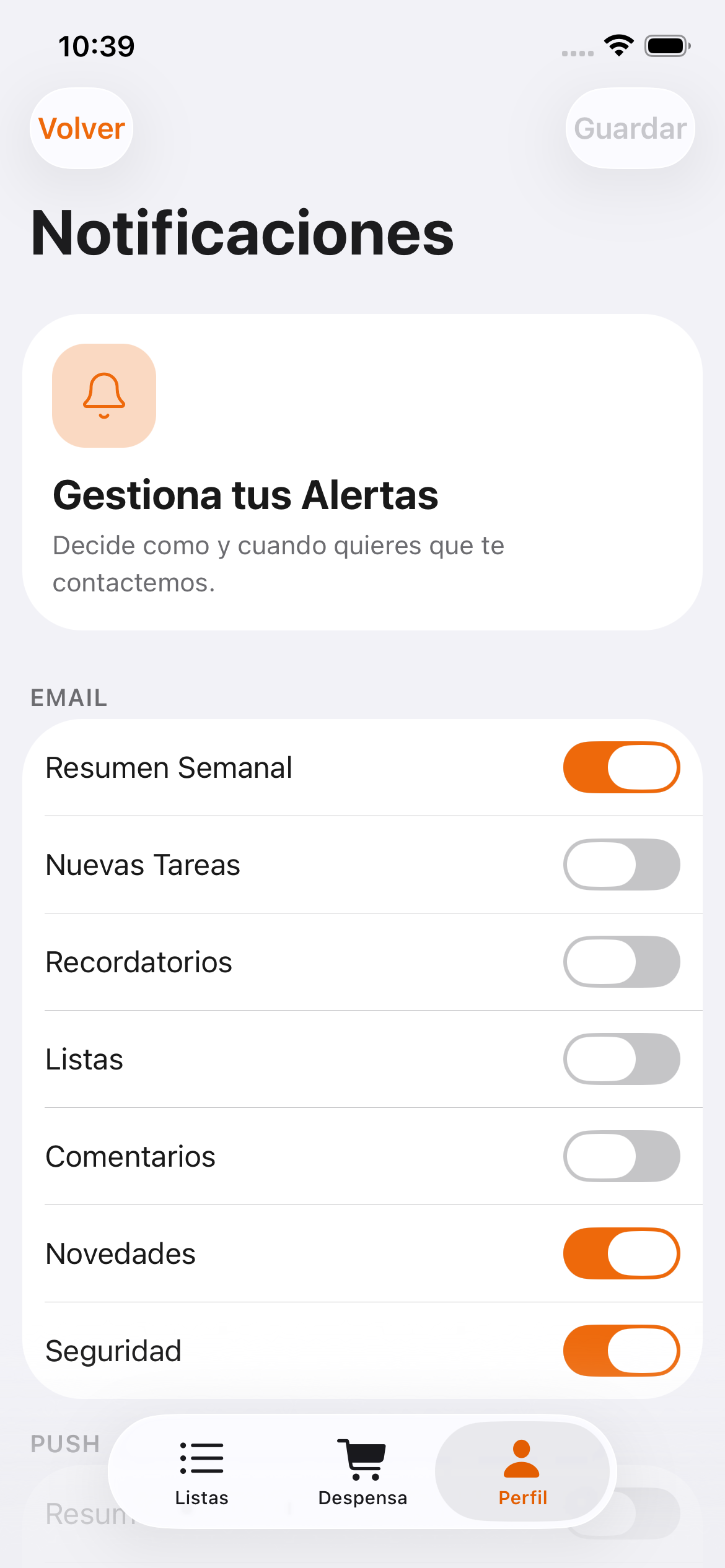 Notificaciones